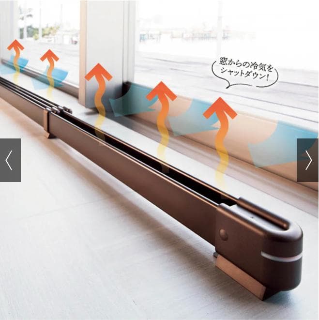 窓下ヒーター 120～190cm伸縮 暖房・結露防止