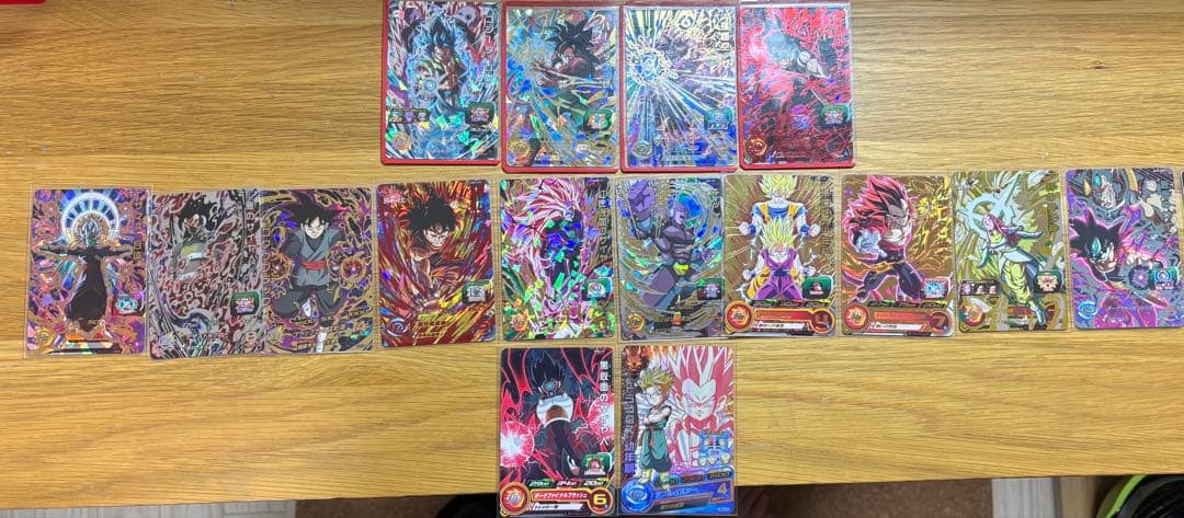 スーパードラゴンボールヒーローズ トレーディングカードセット引退品