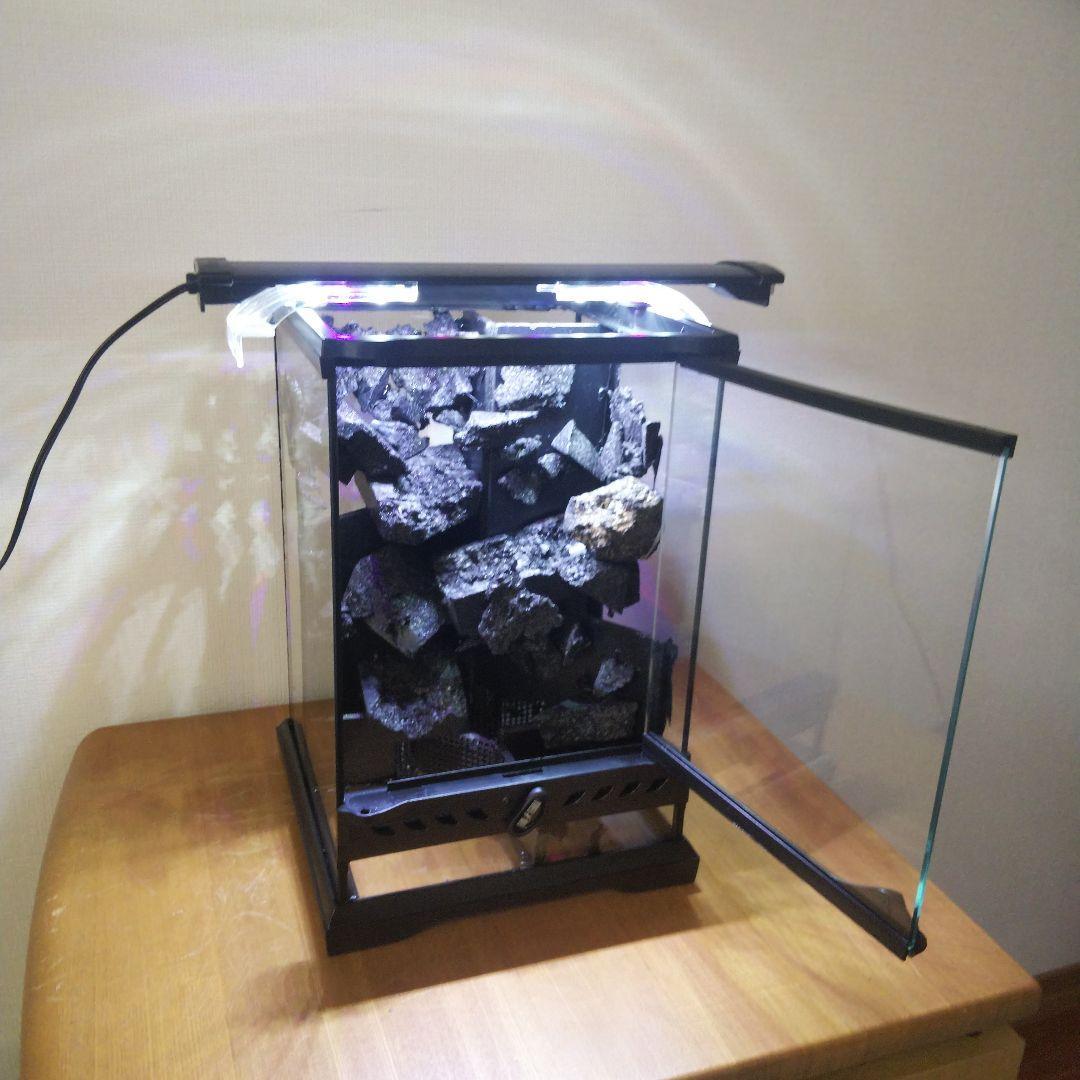 【オーダーメイド】滝のあるアクアテラリウム　苔テラリウム　アクアリウム