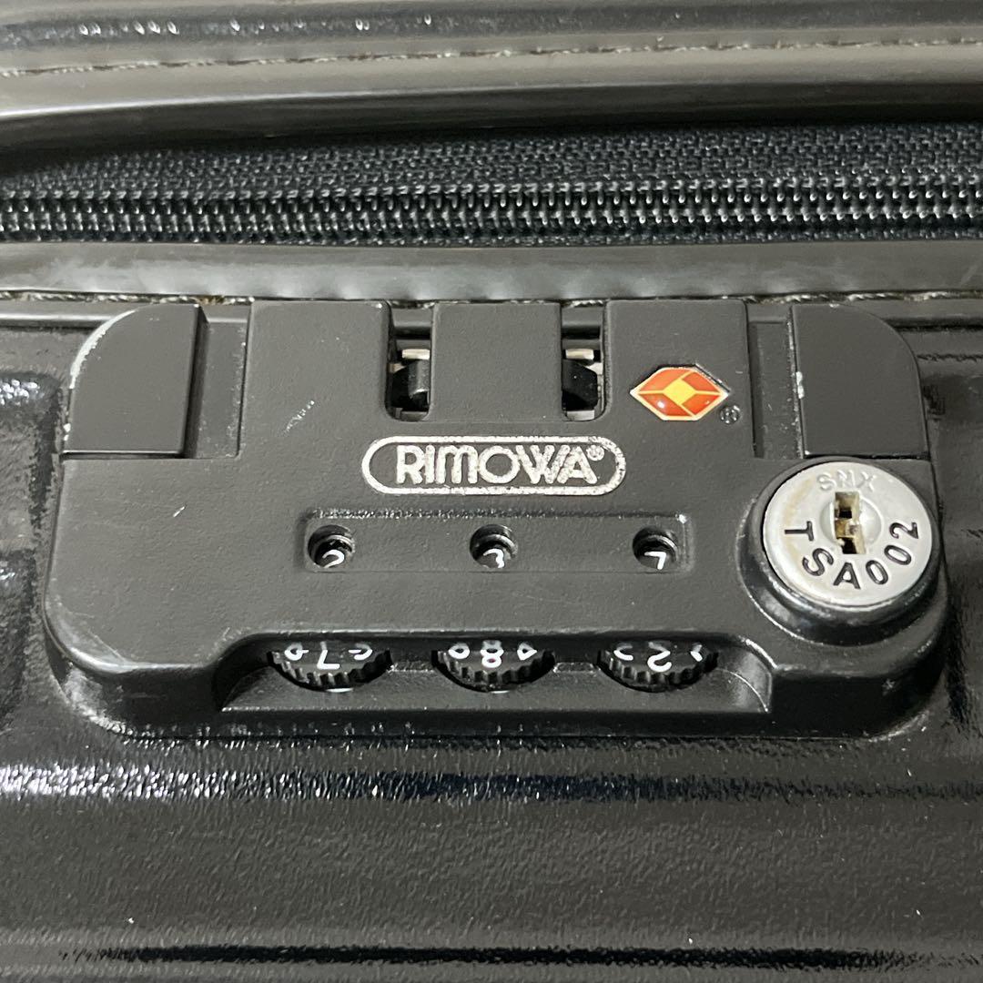 良品　リモワ　キャリーケース　サルサ　35L 2輪　機内持ち込み可　黒　旅行