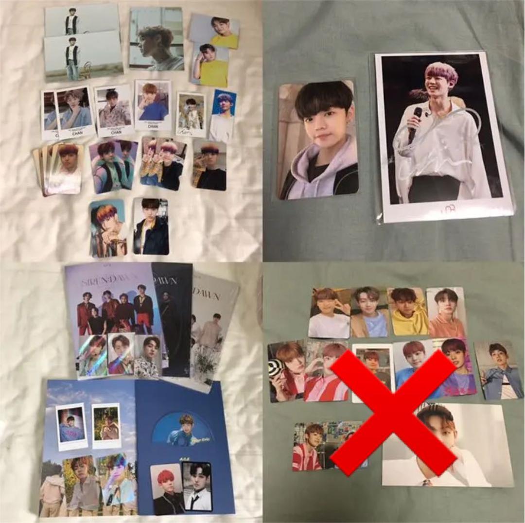 A.C.E 　UNB　チャン　CHAN トレカ ポラロイド ポスカ 40点セット