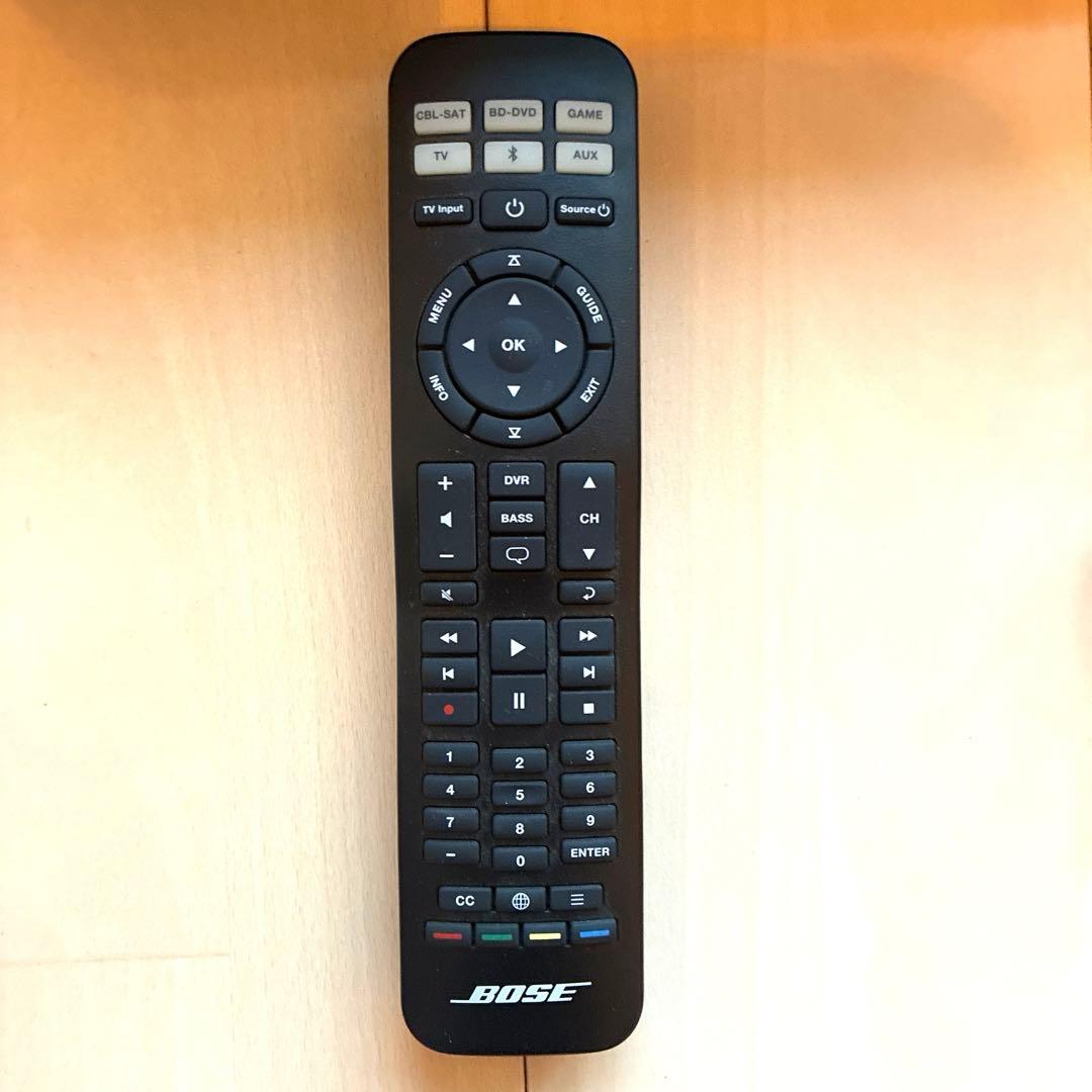 Bose Solo5 TV sound system サウンドバー リモコン付