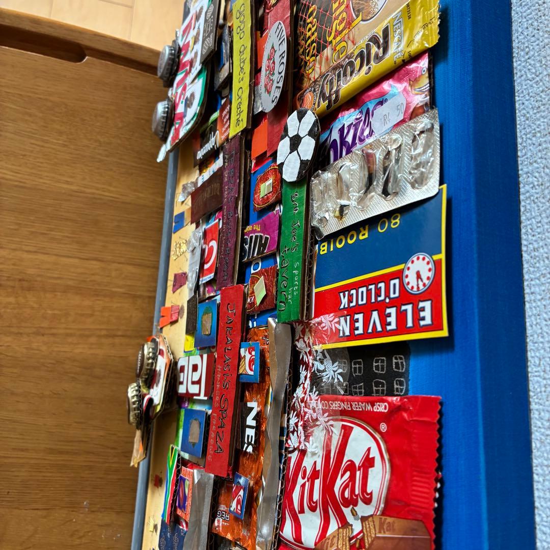 アフリカンアート　廃材リサイクル　クマロファミリー　ミュージアムショップ