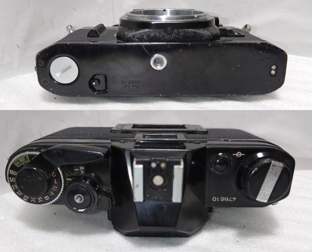 ★人気！美品★Canon キヤノン AE-1 50mm F1.8 ブラック★快調