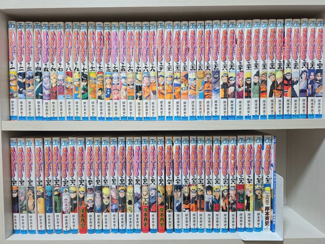 NARUTO 全72巻[完]+関連本/全巻簡易クリーニング済み/N01