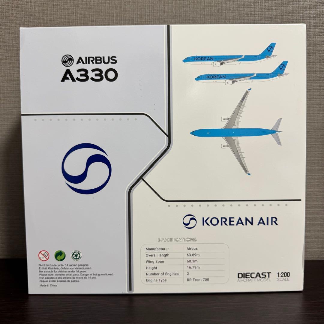 ブ*ピ様 JCWings 大韓航空 KOREAN A330-300 HL8025