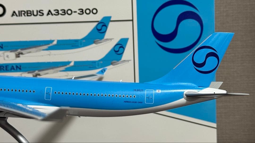 ブ*ピ様 JCWings 大韓航空 KOREAN A330-300 HL8025