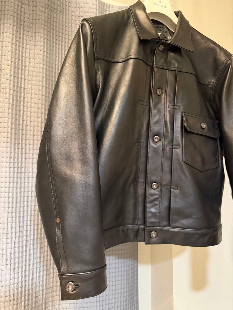 Schott ショット シープレザー 1st トラッカージャケット 革ジャン