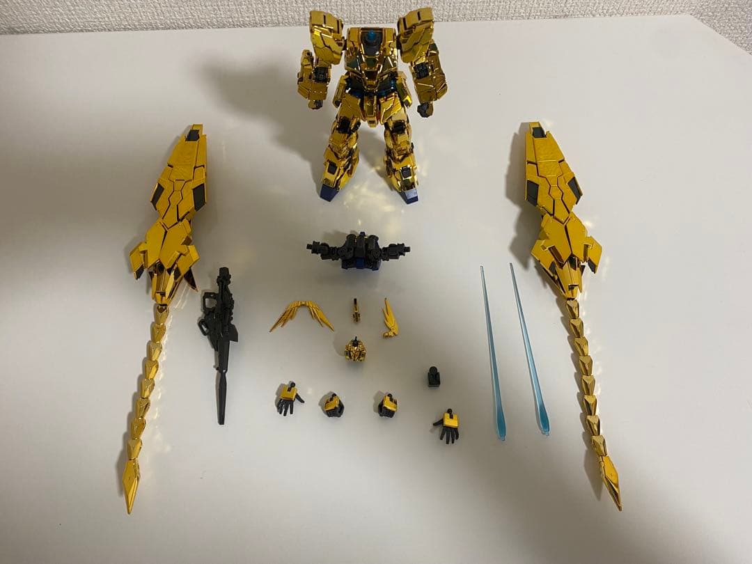 [破損有り•バラ売り不可]RGフェネクス+HGナラティブ(覚醒イメージカラー)