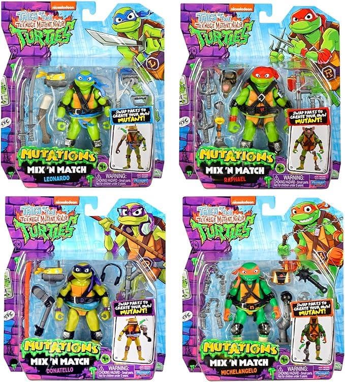 サ*ラ様 新品BOX未開封テイルズオブ・ミュータントタートルズ フィギュア4体セ