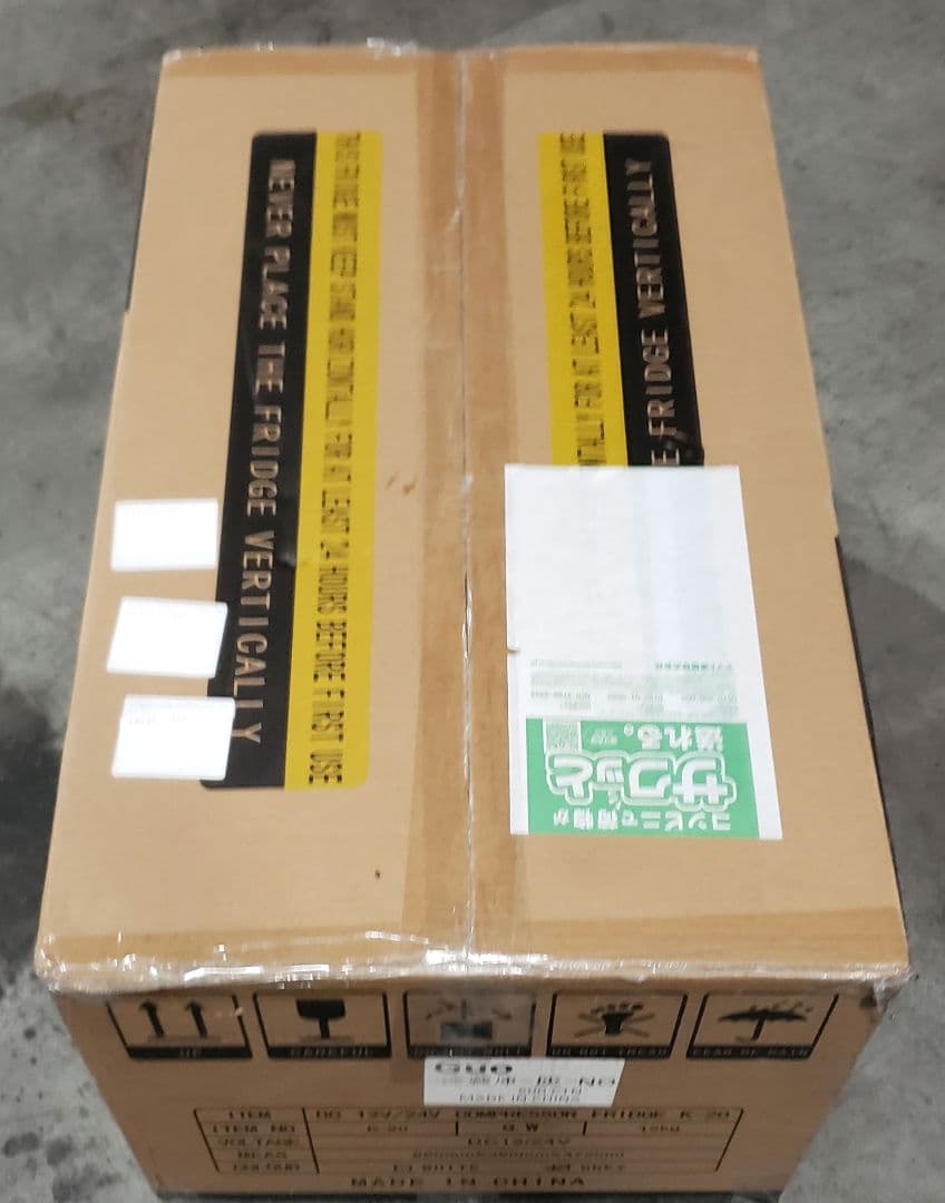 静音設計 クーラーボックス 12V/24V/AC対応