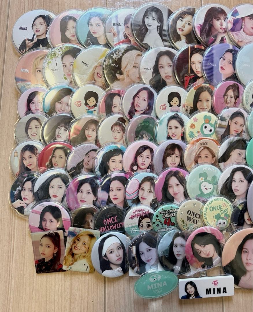TWICE ミナ　缶バッチ　バッジ　まとめ売り　セット　痛バ