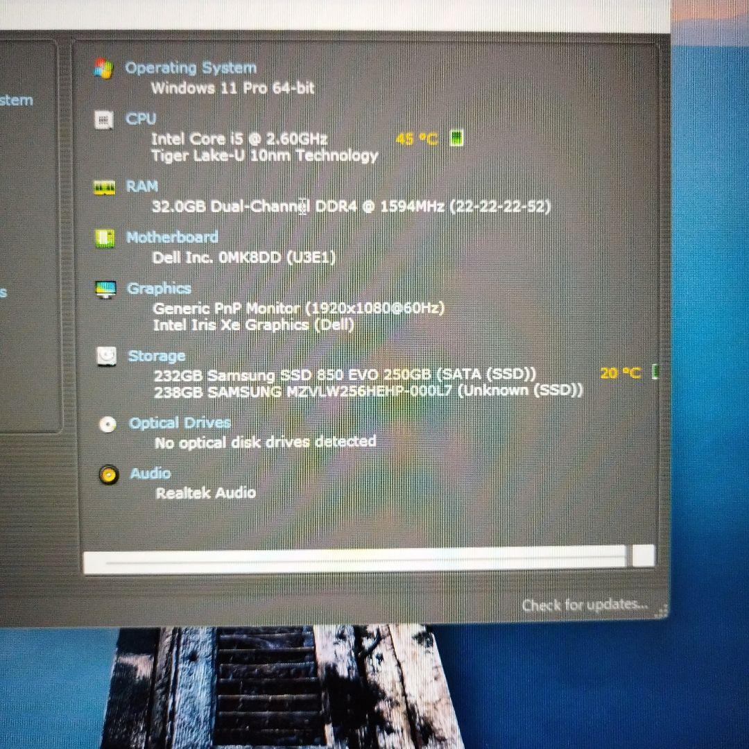 ①DELLLatitude532011世代corei5 32GBM.2256GB