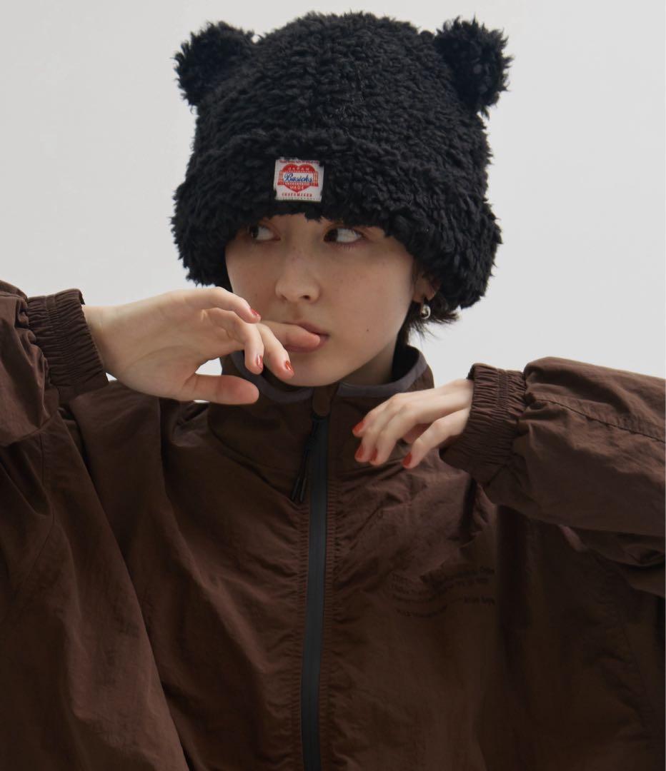 新品 タグ付き BASICKS ベイシックスBear Beanieベアビーニー