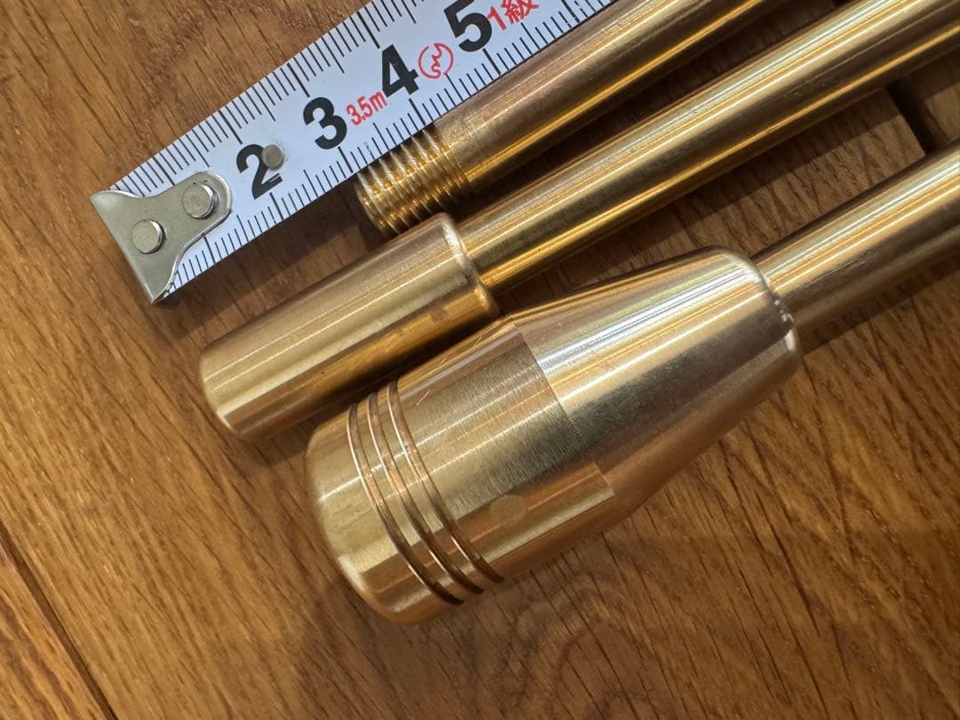 野良道具製作所 ALL真鍮製火吹き棒 野良ブラスター ロング真鍮製 ケース付き