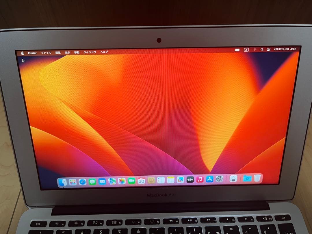OS：Ventura13.7.5 ！MacBook Air 2013