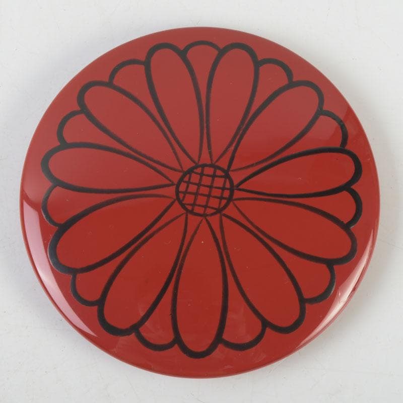 茶道具　山中塗　中村宗悦作　春秋棗　共箱　V　9627