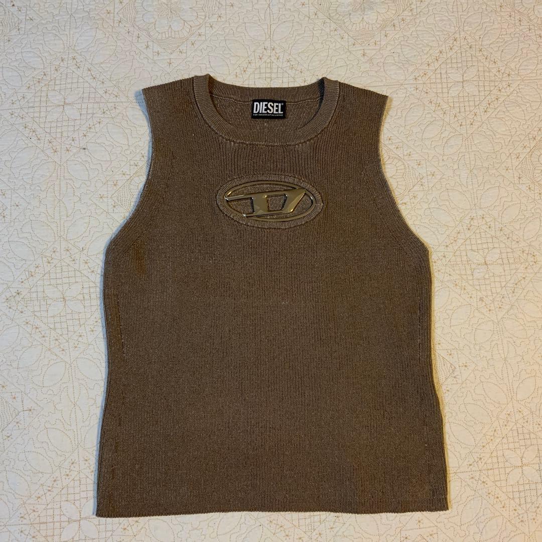 トップス Diesel Brown M-Onerva Tank Top