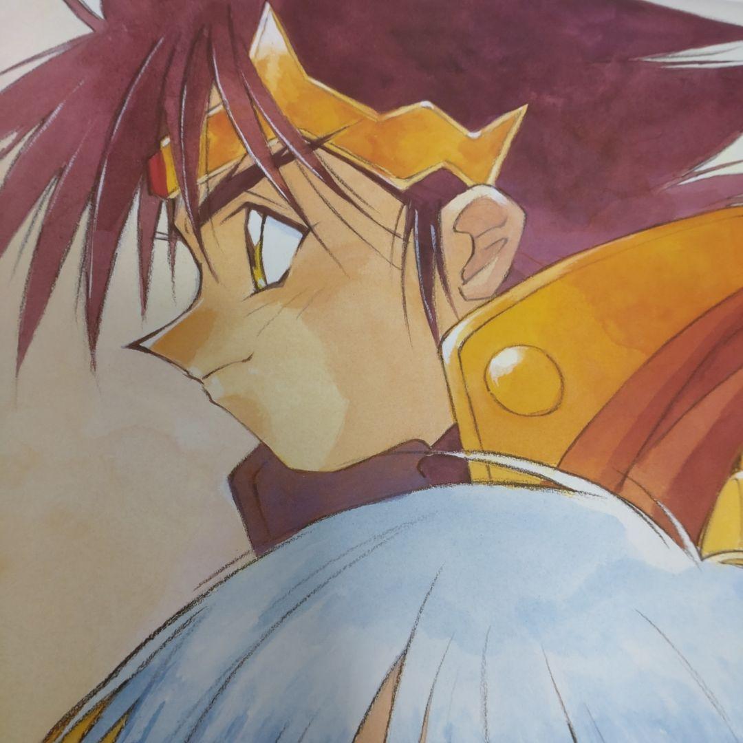 覇王大系リューナイト　/　アデュー・レジェンド　非売品ポスター　ラジオドラマ