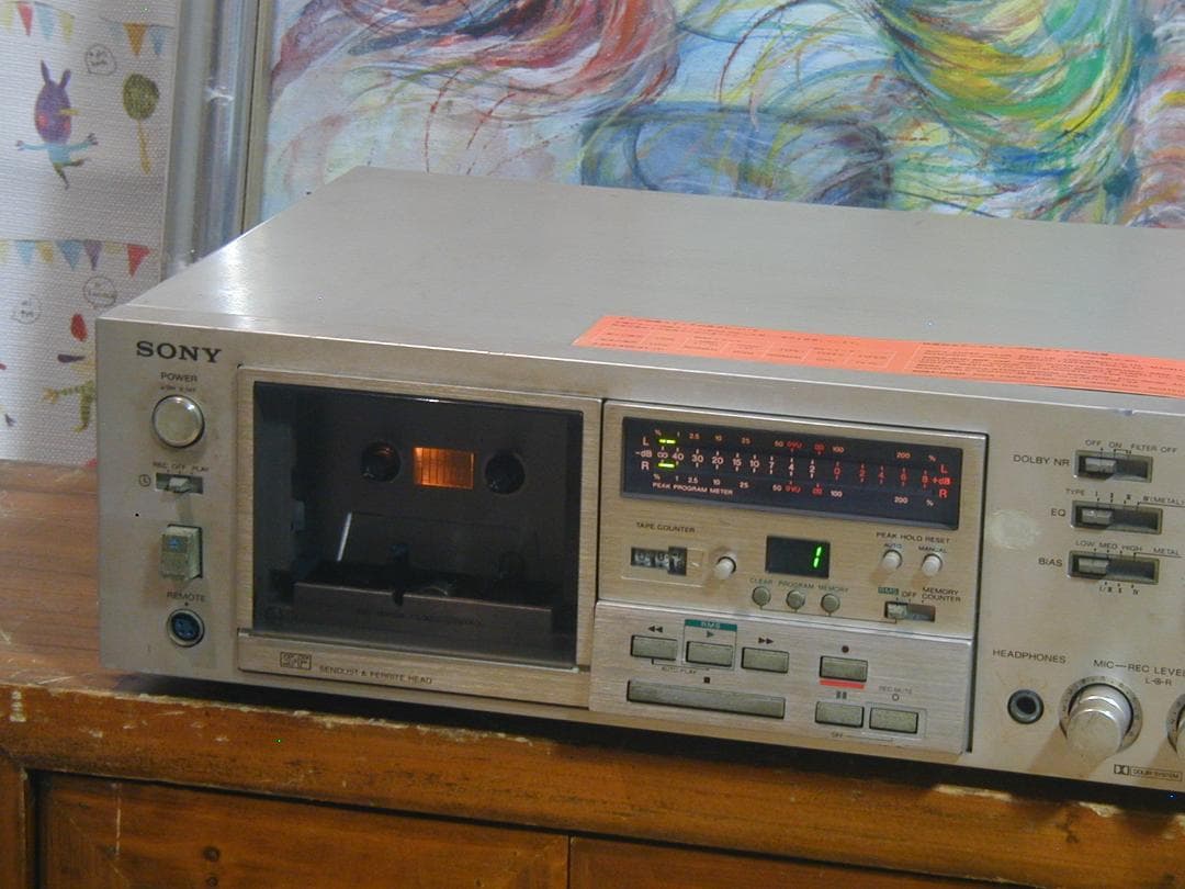 ◆SONY TC-K65 カセットデッキ(1979年頃)　動作しません。◆