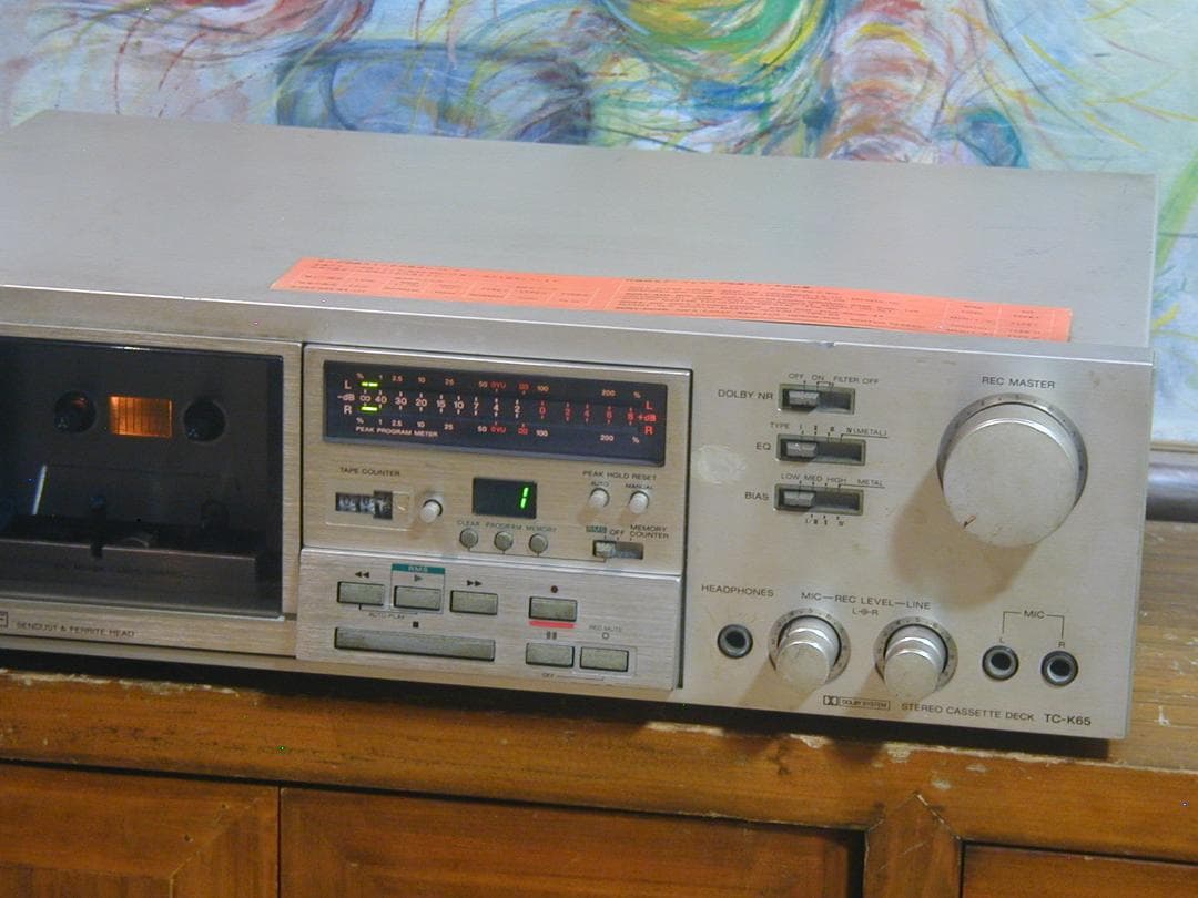 ◆SONY TC-K65 カセットデッキ(1979年頃)　動作しません。◆