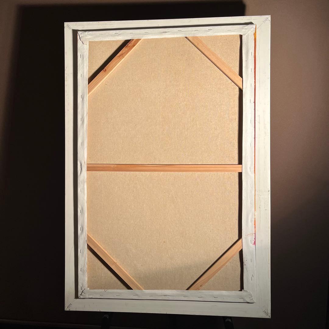 ★特大秀作★手書き油絵 花瓶の花 肉筆絵画 インテリア 油彩画