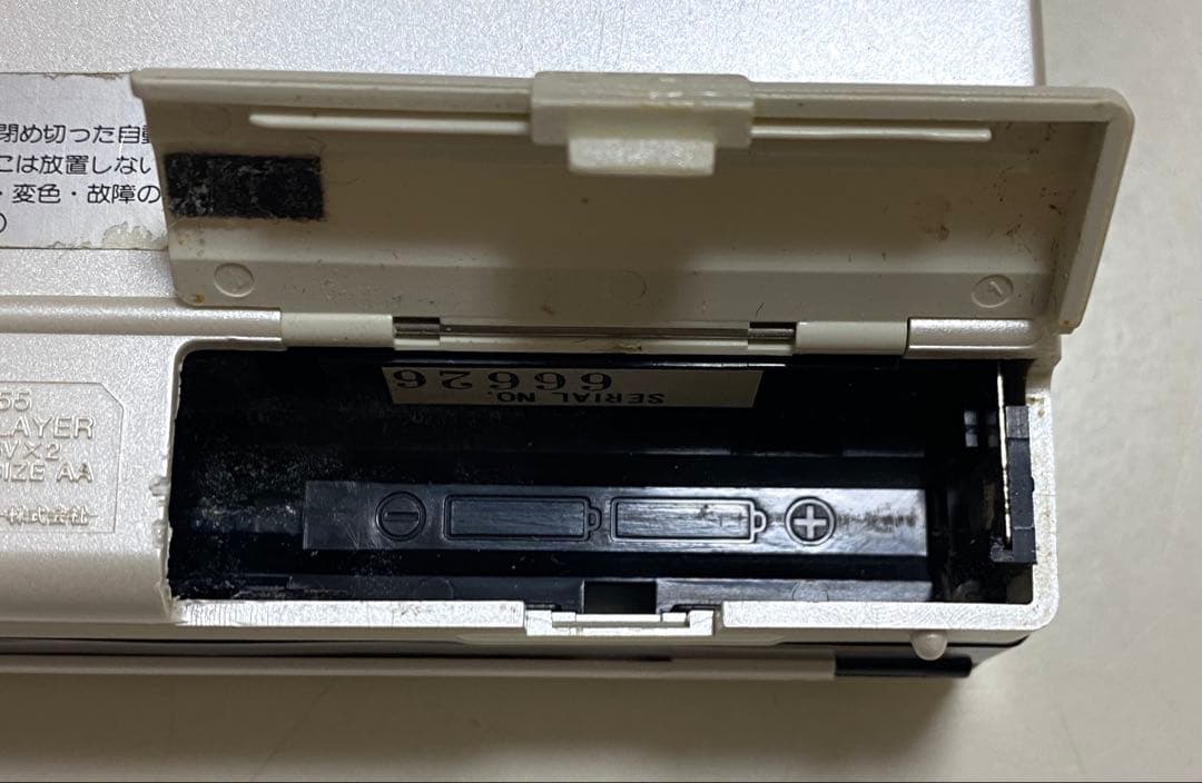 ポータブルプレーヤー SONY WM-55 STEREO CASSETTE PLAYER