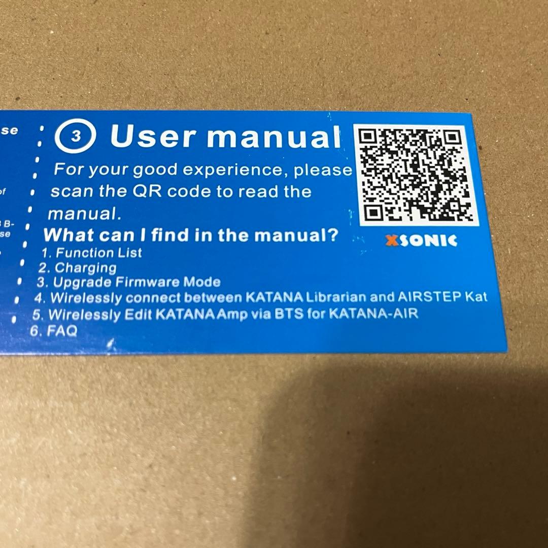 【動作◯】 XSONIC AIRSTEP LITE Kat Edition