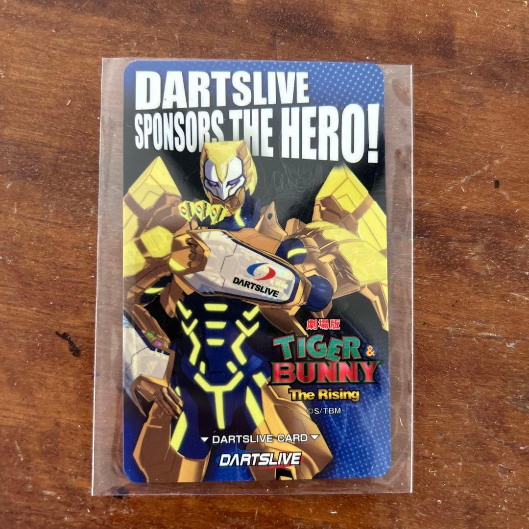 ダーツライブカード　Tiger & Bunny