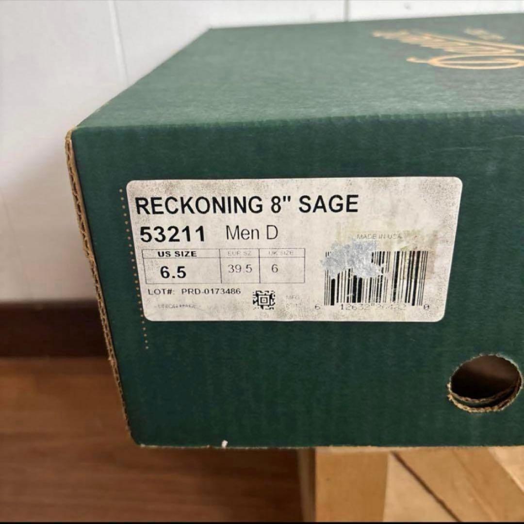 未使用　米軍実物　DANNER RECKONING 8 SAGE 24.5cm①