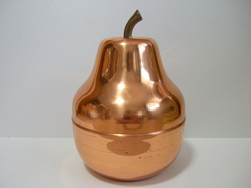 【 ポルトガル製 】洋ナシ型 銅製 アイスペール ヴィンテージ