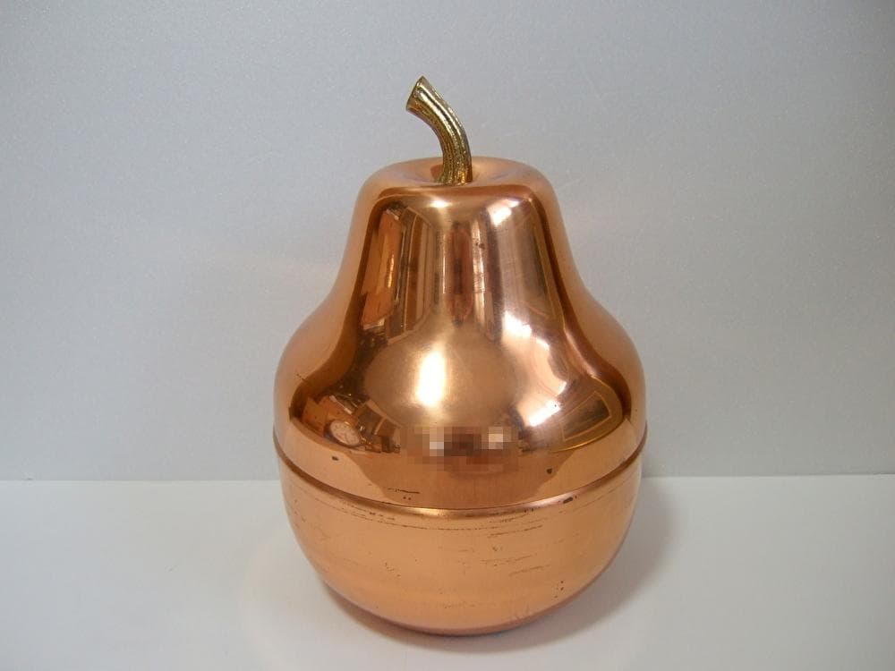 【 ポルトガル製 】洋ナシ型 銅製 アイスペール ヴィンテージ