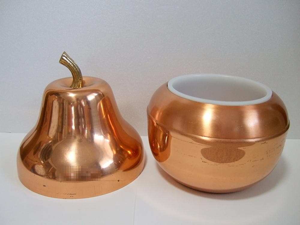 【 ポルトガル製 】洋ナシ型 銅製 アイスペール ヴィンテージ