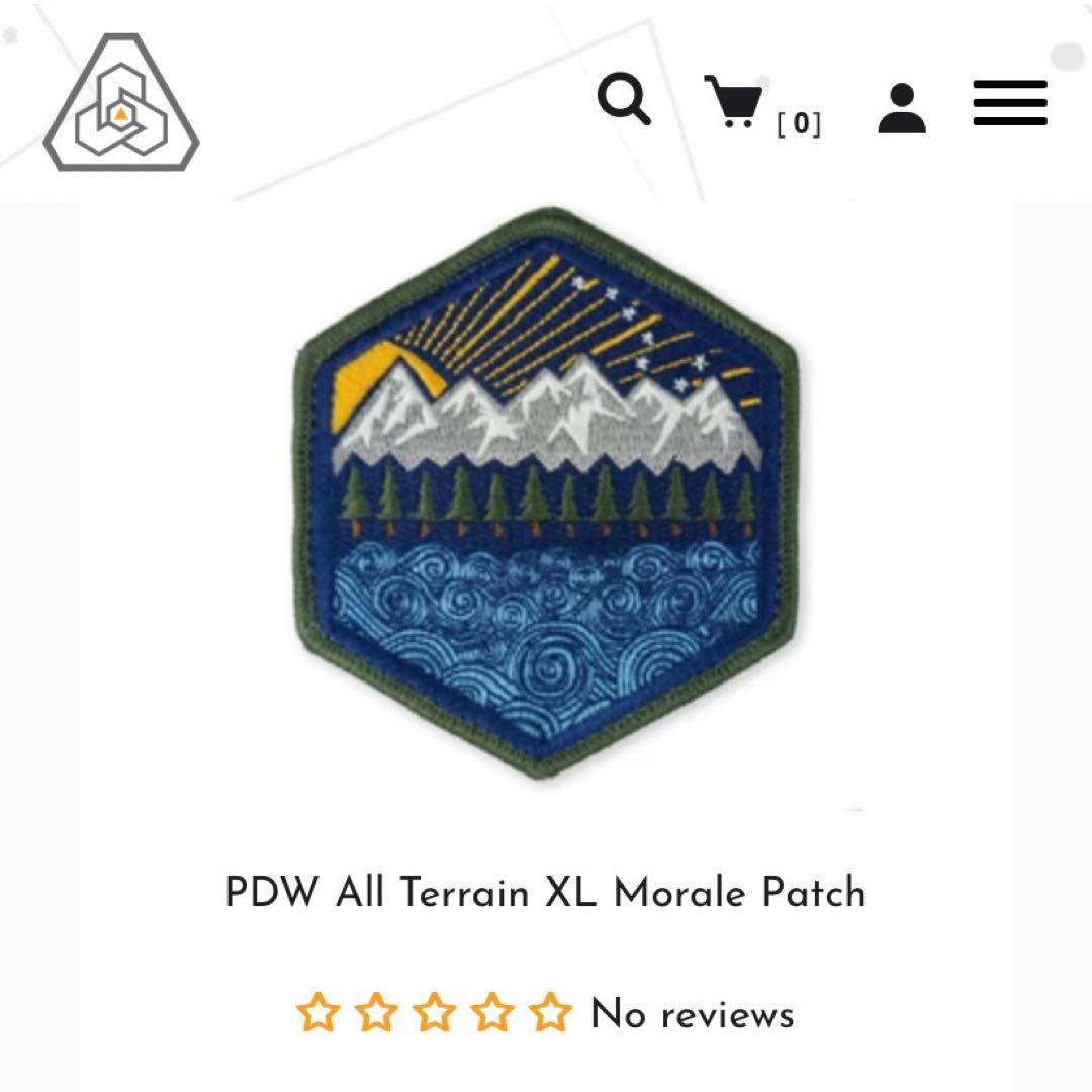 PDW All Terrain XL Morale Patch パッチ