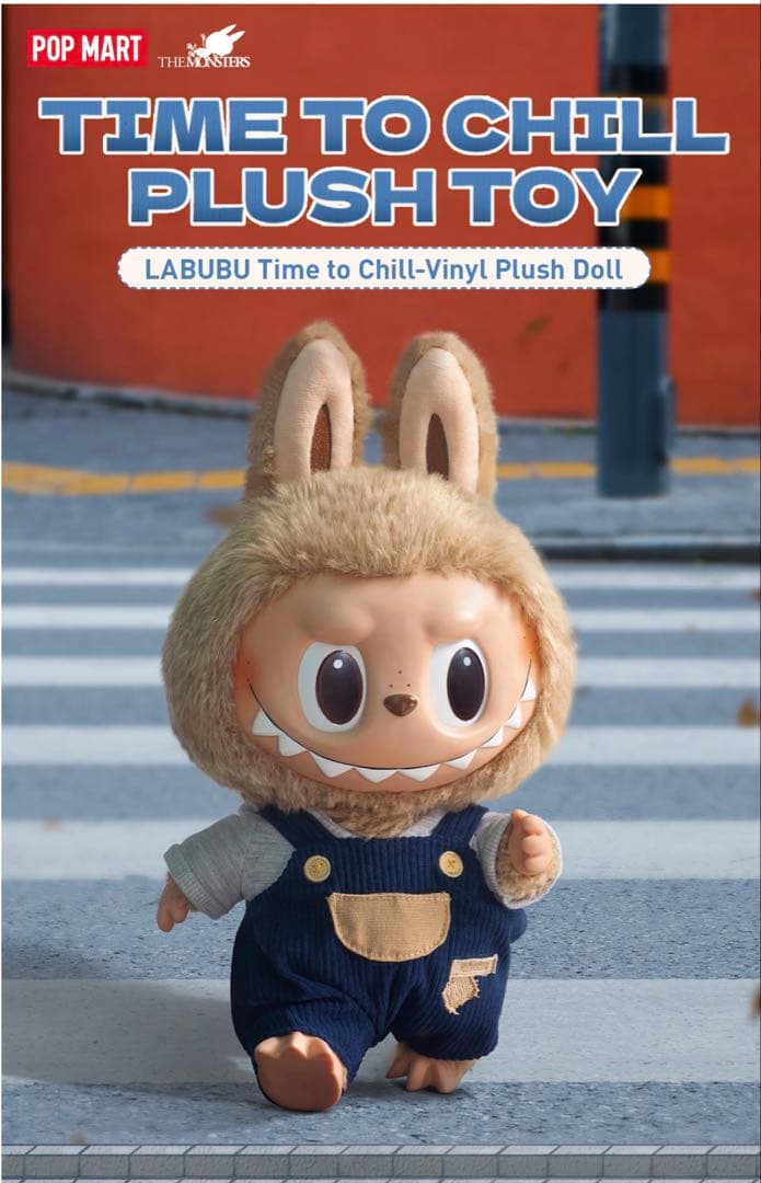 ぬいぐるみ LABUBU Time to Chill-Vinyl Plush Doll