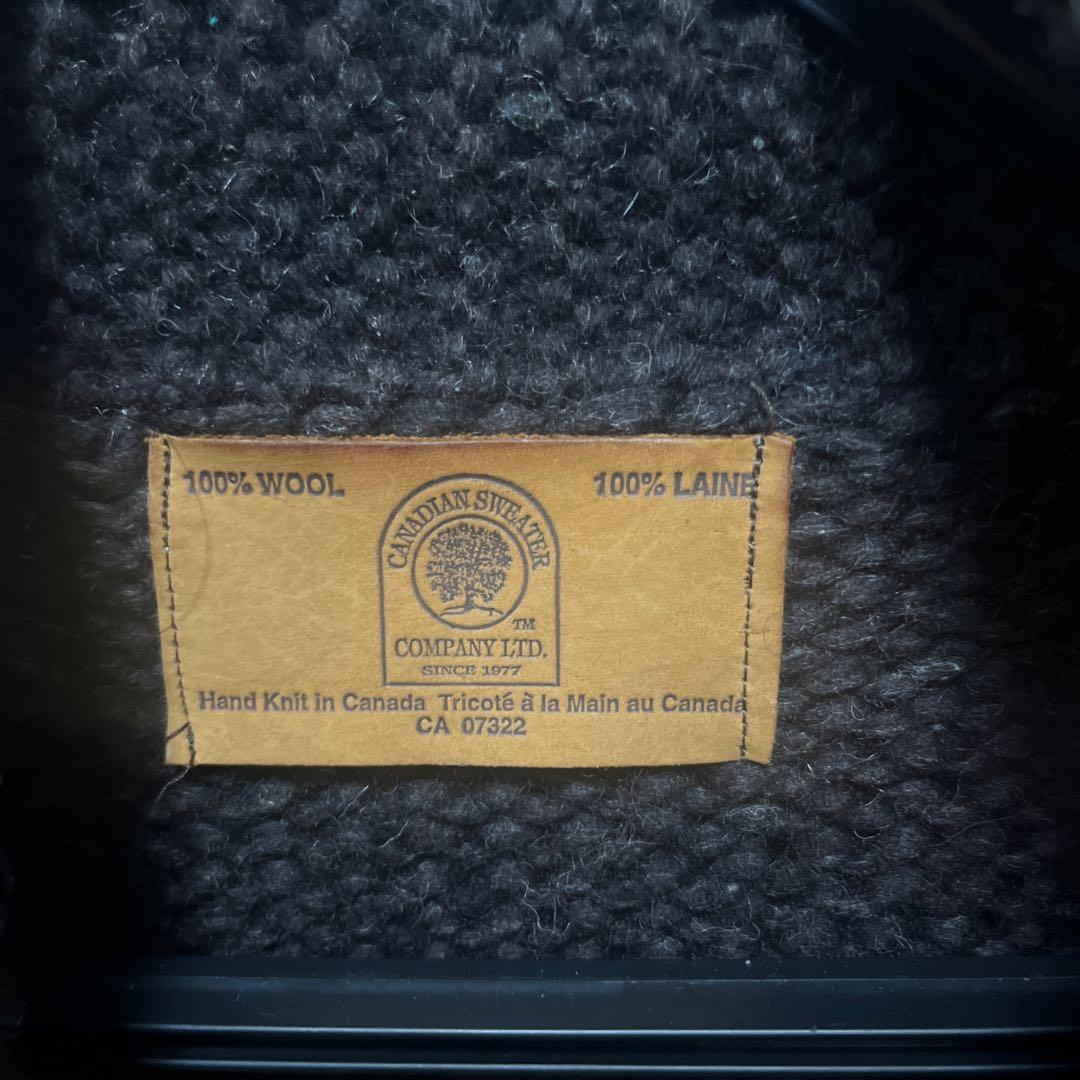 CANADIAN SWEATER COMPANY Ltd. カウチン M-L程度