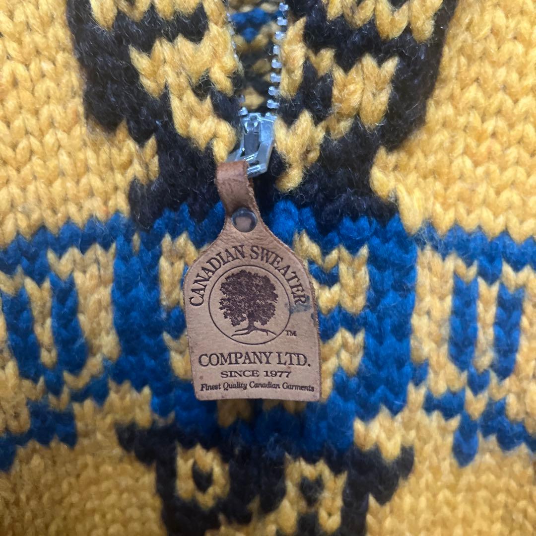 CANADIAN SWEATER COMPANY Ltd. カウチン M-L程度