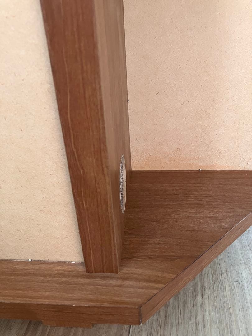 ベルメゾン★アルダー材の低ホルマリンコーナーテレビ台★幅90cm