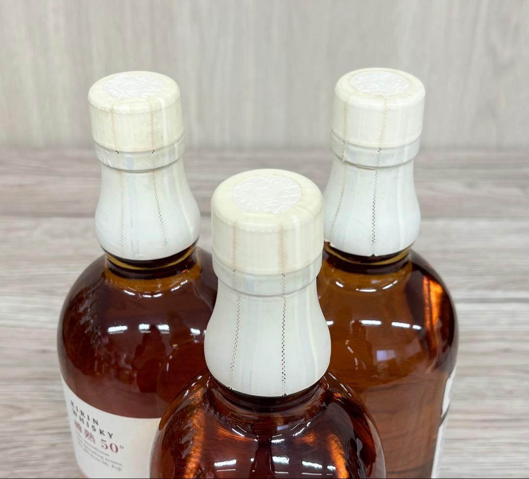 キリン　富士山麓樽熟50° 600ml ３本セット　廃盤品