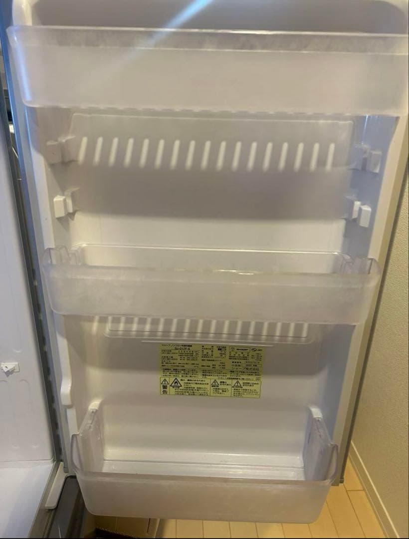 SHARP 冷蔵庫 167L SJ-D17F-S