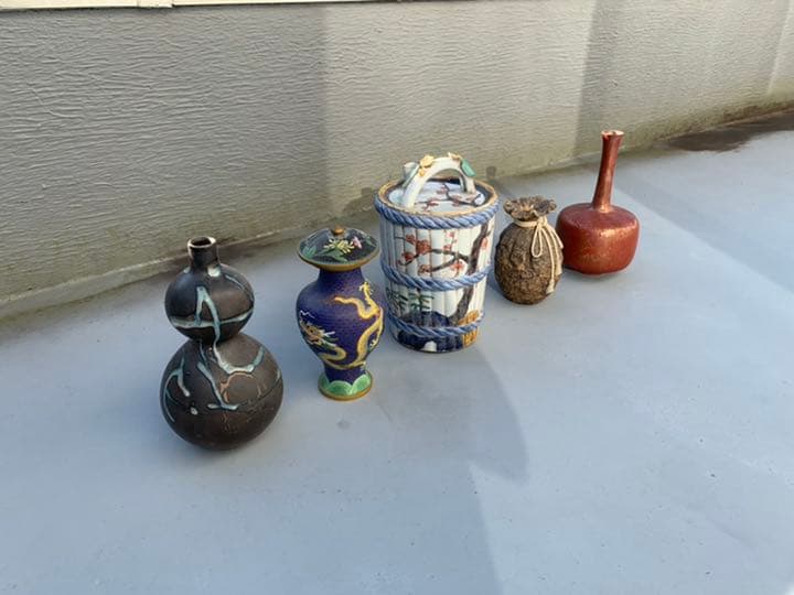 骨董品　花器　5点セット
