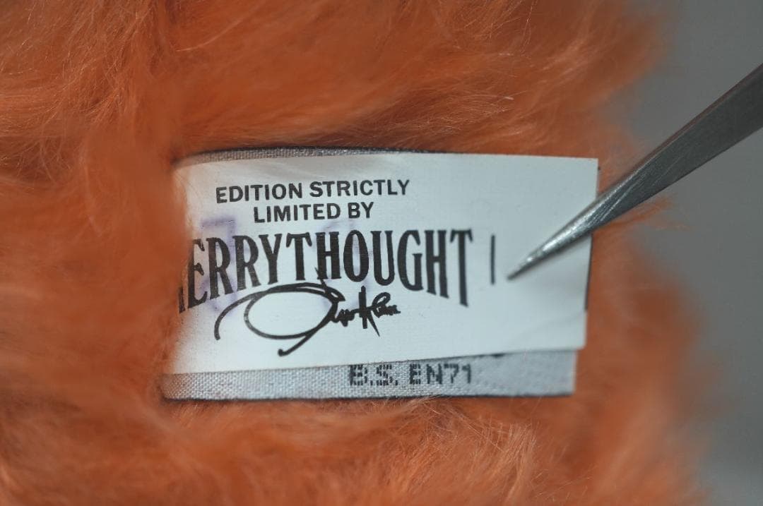 【M2512-20】メリーソート テディベア 40/50 チーキー オレンジ