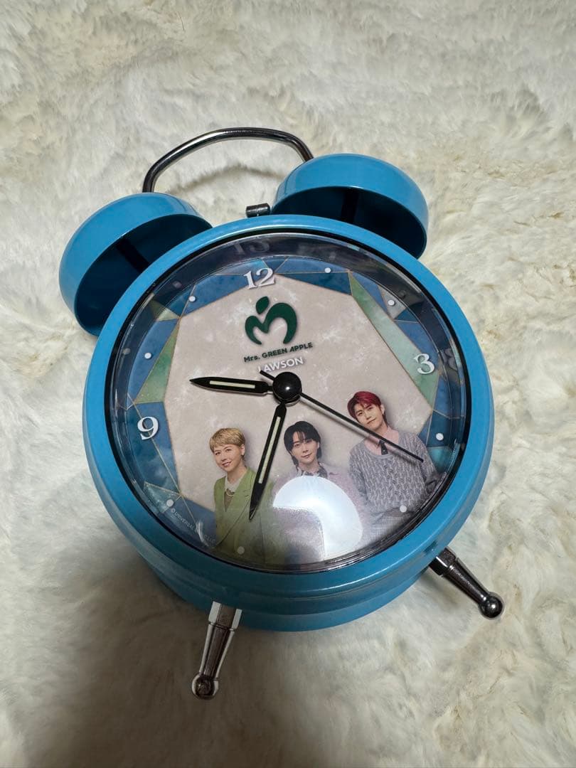 Mrs. GREEN APPLE ボイス入り目覚まし時計 ローソン