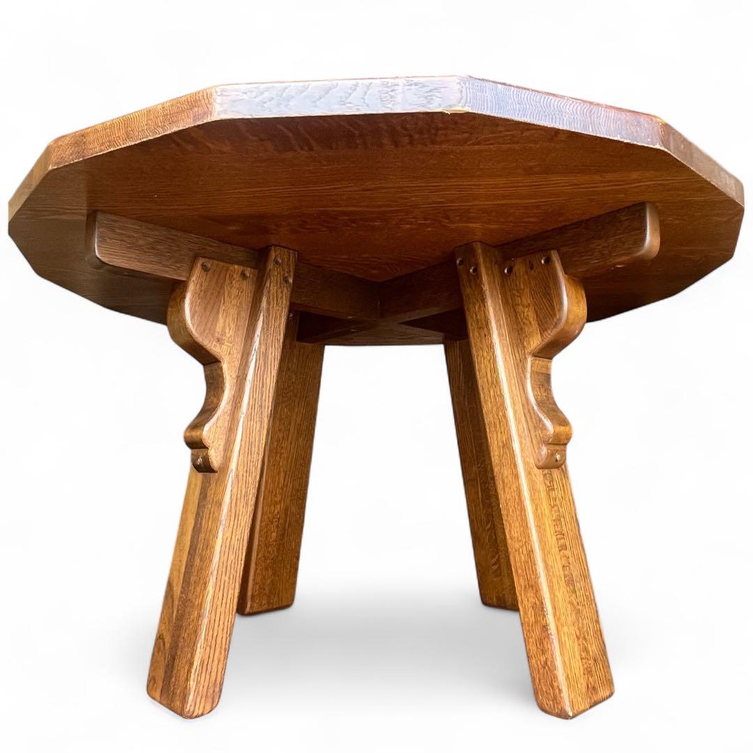 オランダ民芸家具 ネザーランズフォークロア 16角形 ダイニングテーブル
