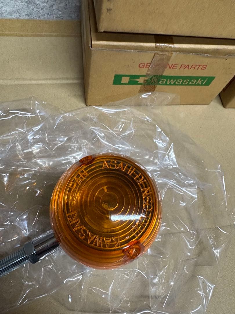 Kawasaki w1s 500ss タマゴ　ウィンカー