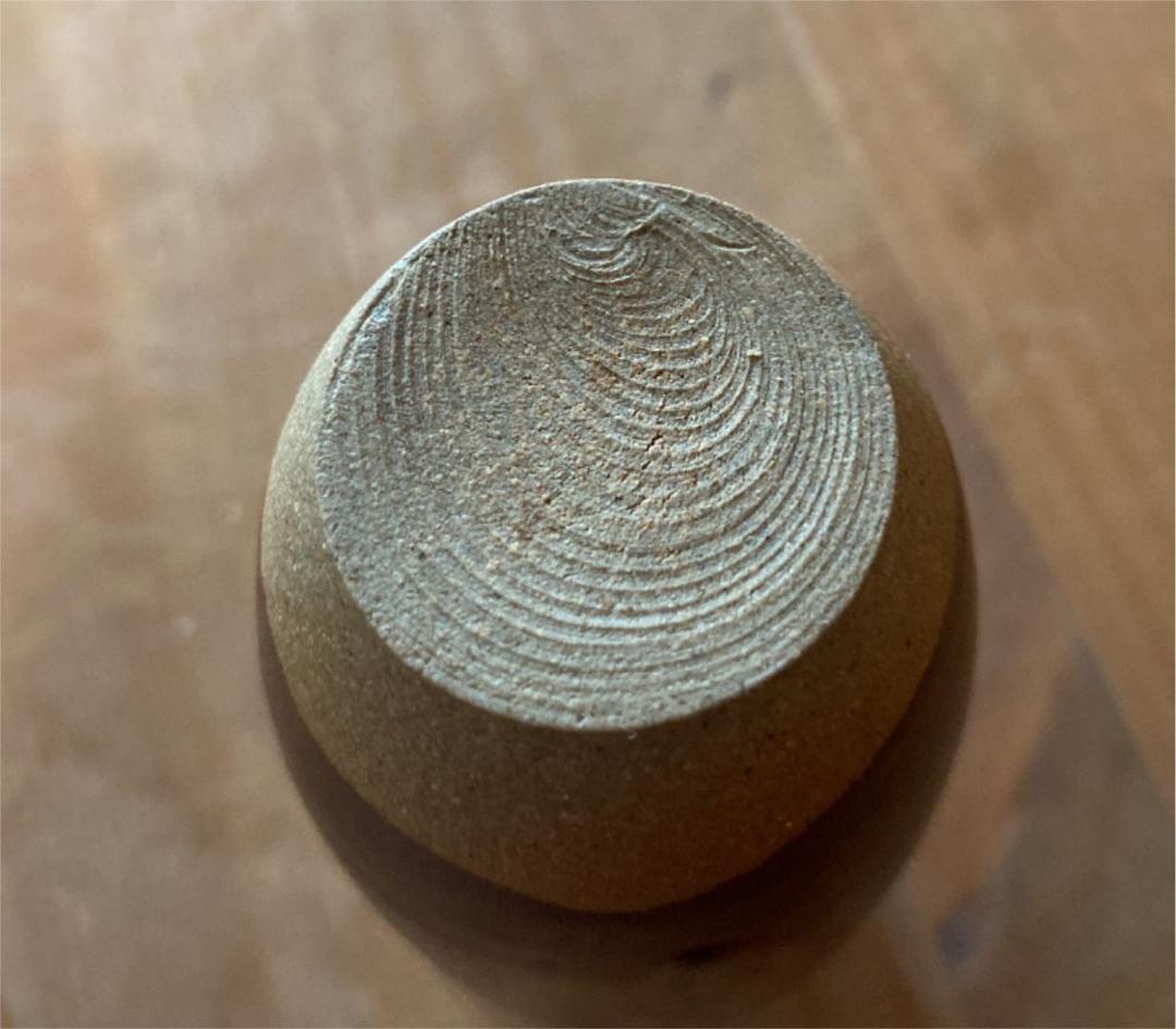 [茶道具]有祥作　鎗之鞘茶入(共箱) ○