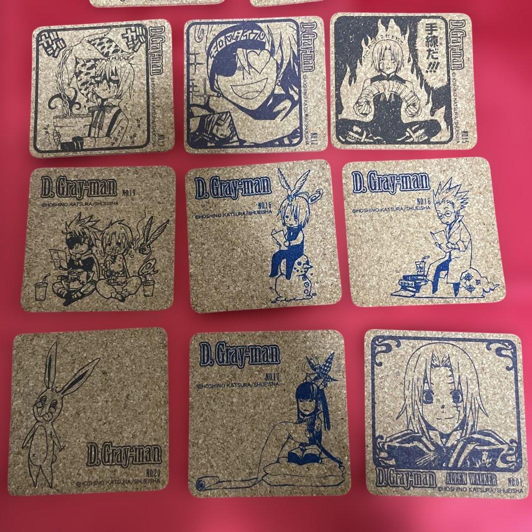 D.Gray-man トレーディングコースター 全20種　BOX