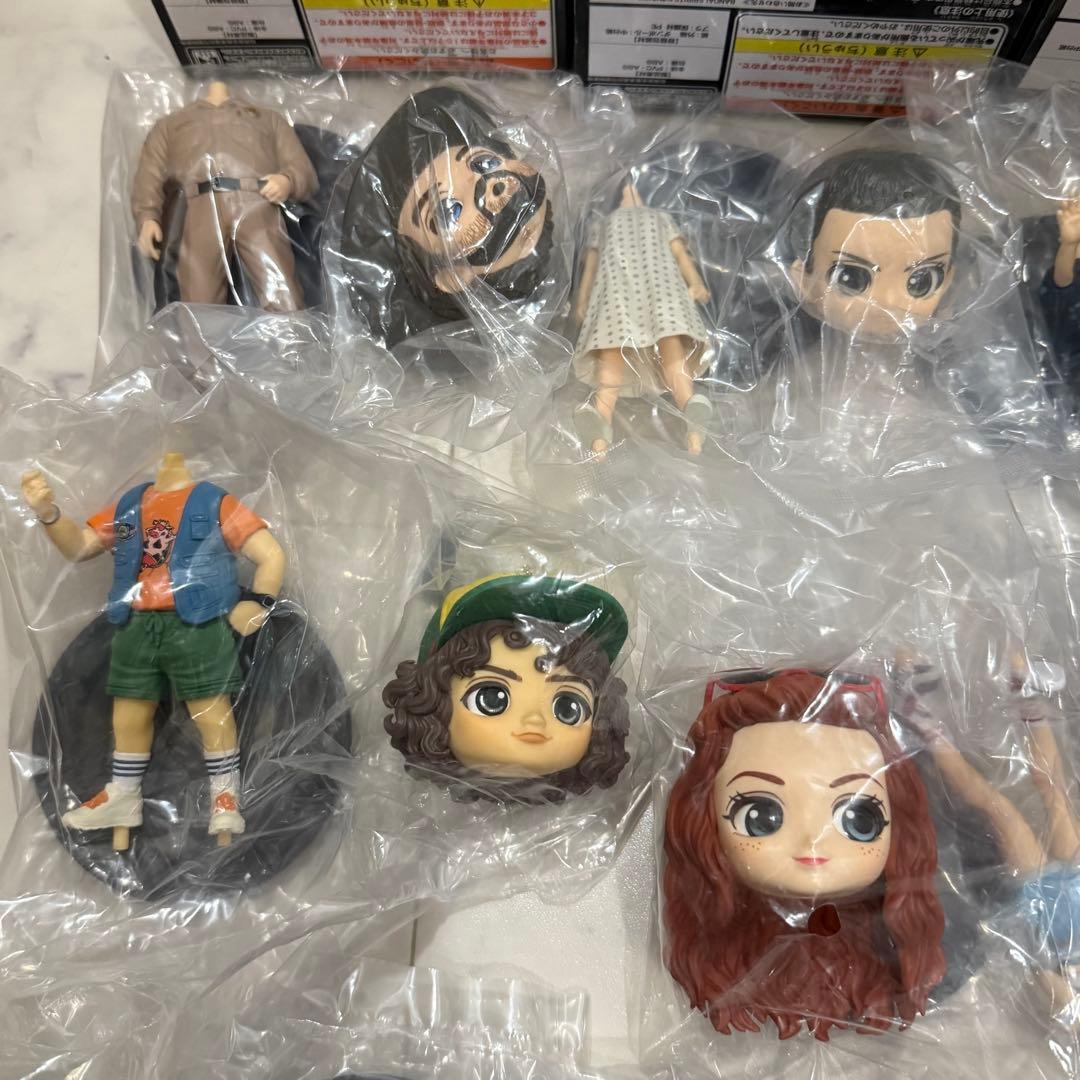 ストレンジャーシングス Qposket フィギュア 9体セットダスティンマックス