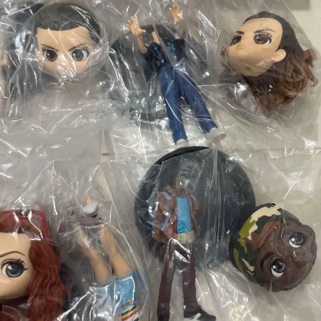 ストレンジャーシングス Qposket フィギュア 9体セットダスティンマックス