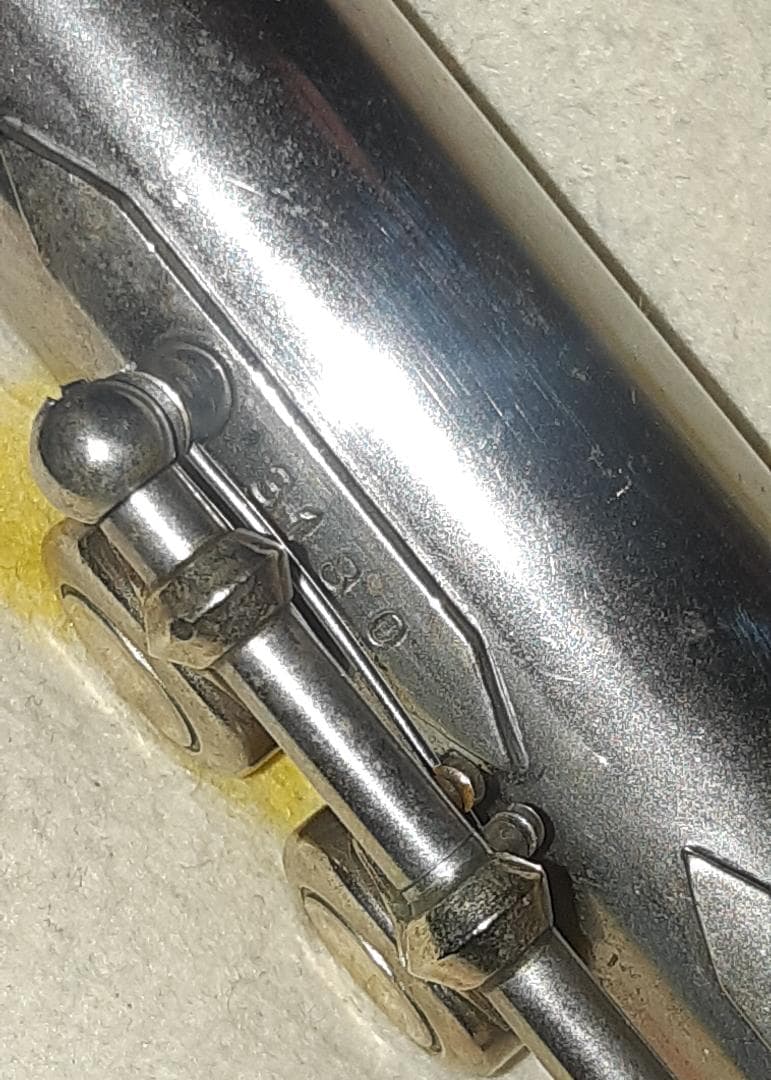 格安　(^^♪　MIYAZAWAフルート　MS70　リップ銀製　懐かし人気モデル